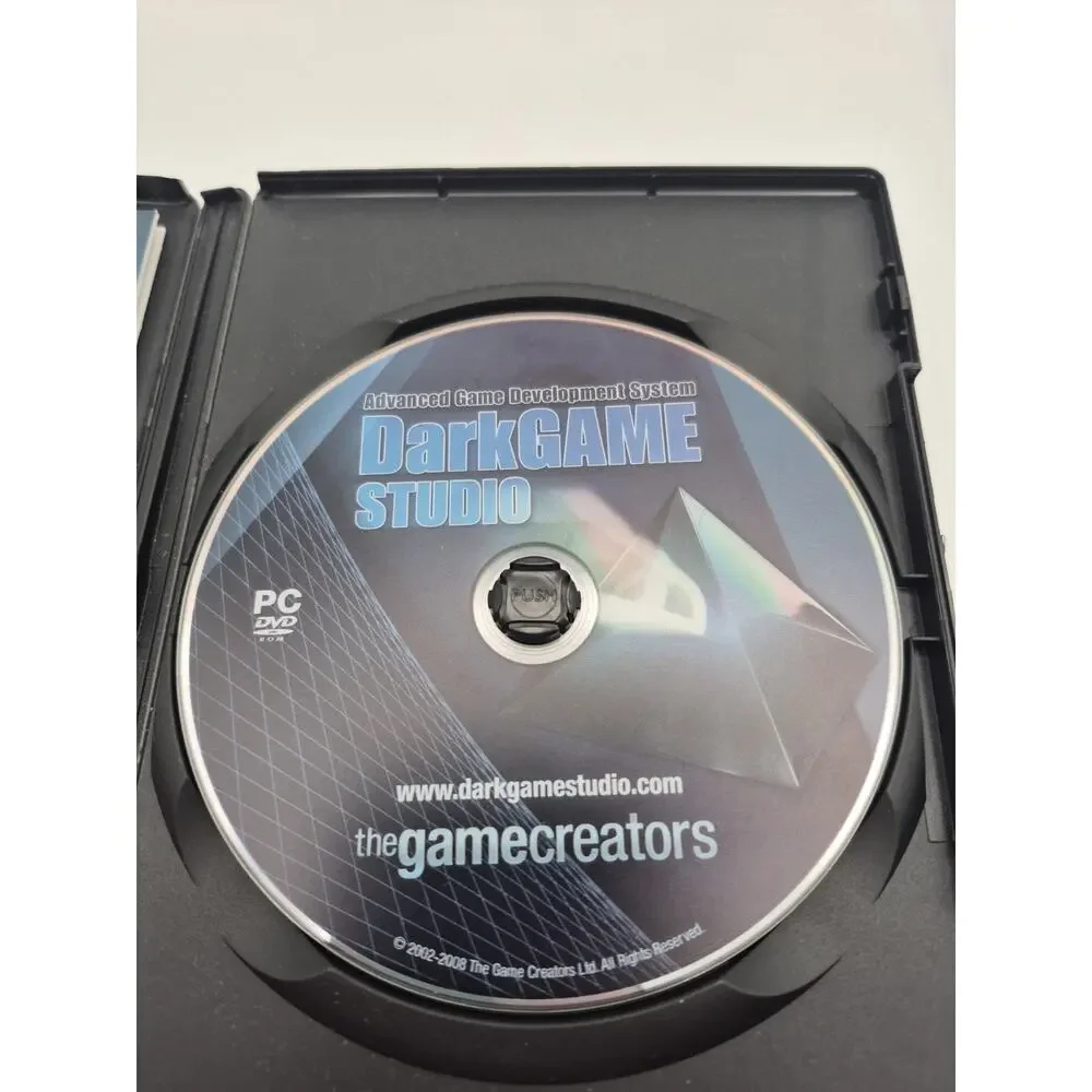 Dark Game Studio Advanced GAme Development System PC-DVD Rom 2002-2008